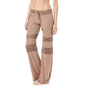 Michelle Jonas small drawstring gauze brown pants
